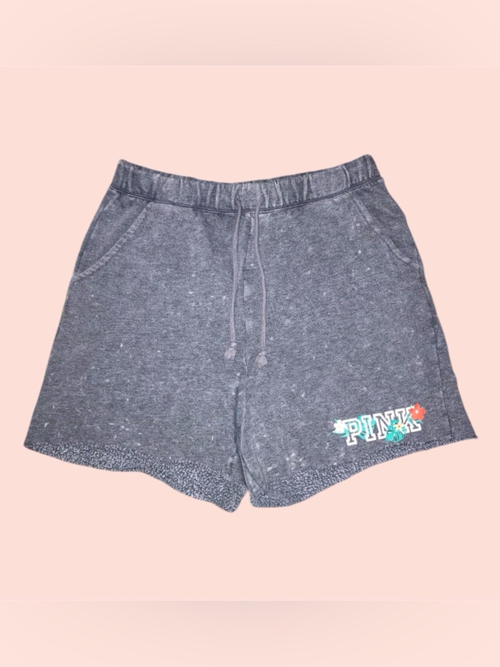 Soft Grey PINK Shorts